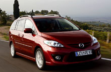Mazda5 fås nu med elektrisk betjente skydedøre