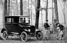 Bilen urmoder, Ford T, fylder 100 år