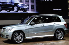 Mercedes-Benz GLK har premiere på Auto China i disse dage.