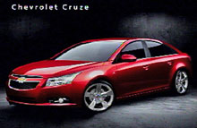 Chevrolet Cruze - loves til en attraktiv pris