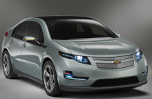 Chevrolet Volt - 60 km på en opladning. Herefter kører den på benzin, diesel eller E85