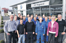 Medarbejderne hos A. V. Vejgaard A/S i Ringkøbing har grund til at være stolte.
