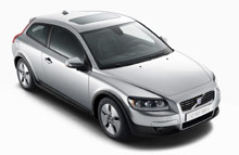 Volvo C30 kører 26,3 km på en liter brændstof og udleder blot 99 g CO2 pr. km.