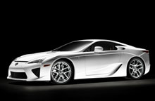 Fra december 2010 starter Lexus en begrænset produktion af supersportsvognen LFA.