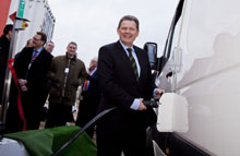 Mercedes-Benz så gerne flere miljøvenlige biogas-køretøjer på vejene