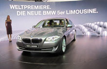 Den ny BMW 5-serie disker op med mange forbedringer. Foto: Bilpriser.dk