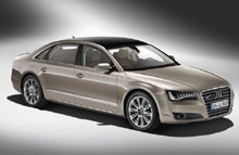 Das Über-Audi, Audi A8 Lang, disker op med enhver tænkelig luksus.