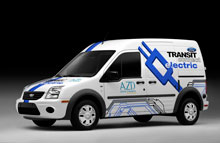 Ford vil sende elektrisk udgave af Transit Connect på gaden i 2011.