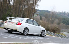 Subaru WRX STI er hurtigste sedan på Nürburgring.