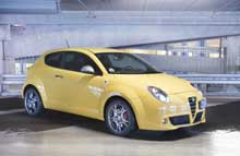 Leasingkunderne går efter små biler som Alfa Romeo Mito.