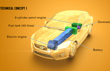 Volvo arbejder på  tre forskellige teknologiske kombinationer, som skal give el-biler længere rækkevidde.