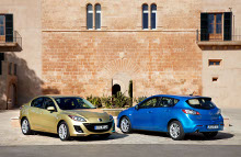 Mazda3 får topkarakter i Auto Bild langdistancetest.