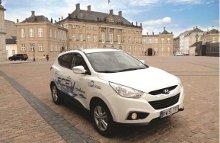 Hyundai skal levere 15 ix35 brintbiler til Københavns kommune, som et led i at gøre Københavns Kommune CO2- fri i 2025.