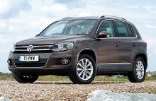 VW Tiguan vil i løbet af 2-3 år få både en lillebror og en storebror. Foto: Volkswagen