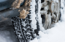 Dæktrykket kan blive farligt lavt om vinteren.