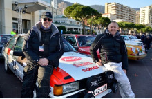 Uheld stod i vejen for topplacering til Audi-mandskabet i årets Rallye Monte-Carlo.
