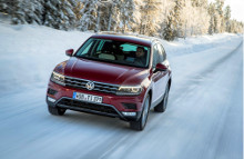Tiguan forventes at komme til Danmark til maj kan bestilles nu hos alle danske Volkswagen-forhandlere til priser fra 384.000 kr. for en 1,4 TSI med 150 hk.