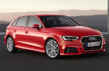 Den nye Audi A3 forventes introduceret i Danmark til sommer.