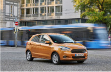 Den nye Ka+ kan opleves og prøves hos Fords forhandlere fra oktober til priser fra 118.400 kr. 