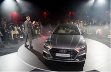 Marc Lichte præsenterede den nye Audi A7 Sportback ved verdenspremieren den 19. oktober 2017.
