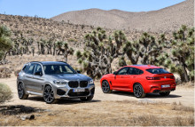  BMW X3 M Competition og BMW X4 M Competition.