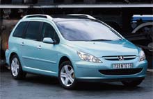 Vanen tro, blev Peugeot 307 månedens mest solgte bil.