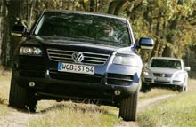 Touareg V6 TDI kan bestilles hos landets Volkswagen Touareg-forhandlere.