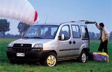 Fiat Doblo er Danmarks billigste bil med plads til 7 personer.