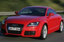 Audi TT er kåret som verdens smukkeste bil.