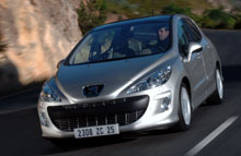 Bilen med det gyldne rat: Peugeot 308.