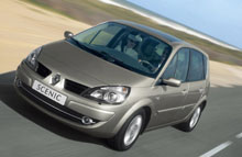 Renault Scenic - blandt de bedst beskyttede mod rust