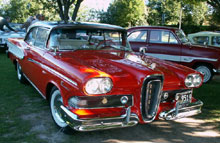 Ford Edsel 1958 - luftes måske på torsdag. Foto: Dansk Vintage Motor Club