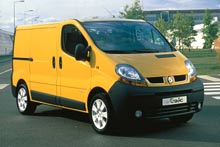 Renault Trafic har et anderledes look end en klassisk kedelig varevogn