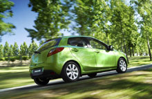 Mazda 2 er med til at give Mazda i Danmark et salgsplus på 55 pct.