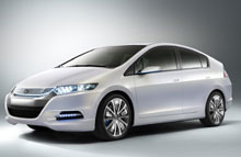 Det tager tid at udvikle miljøvenlige biler som f.eks. denne Honda Insight.