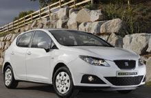 SEAT Ibiza Ecomotive kan køre 27 km på en liter diesel.