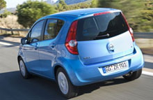 Opel Agila fås nu med automatgear. Foto: GM