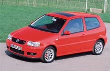 Volkswagen Polo nummer 7.000.000 var en heftig lille 125 hestes rød GTI.