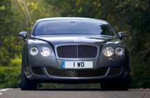 En af Bentleys flotte GT modeller fra Continental-serien