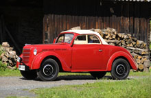 Opel Kadett Strolch - tegnet i 1938, lanceret i 2009.