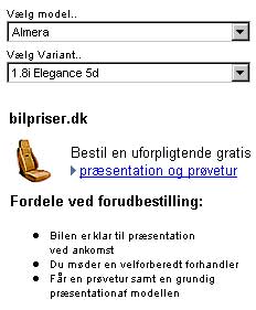 Nu er det også muligt at bestille en prøvetur via Bilpriser.dk