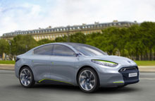 Renault Fluence Z. E. Concept er den bil, som Better Place vil markedsføre.