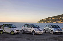 smart fortwo electric drive, A-serie E-CELL og B-serie F-CELL.
