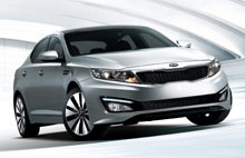 Den nye KIA Optima har verdenspremiere på 2010 New York Motor Show