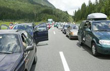 Der bliver tryk på motorvejene i Europa i den kommende weekend.