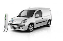 Renault Kangoo Z. E. van kommer til 149.000 kr. plus moms.