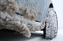Smallere dæk kan være en fordel om vinteren - og så er de billigere.