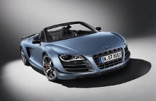 Den nye Audi R8 GT Spyder fås med bilens nummer på gearknoppen. Der er et begrænset antal på 333 stk.