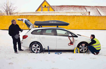 Danskerne kom bedre igennem snemasserne i år (Foto:FDM)