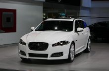 Jaguar har valgt kun at levere den nye XF Sportbrake med dieselmotorer. Foto: AutoGuide.com.